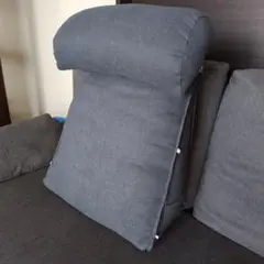 ダークグレー 背もたれクッション