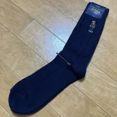 新品未使用♡ラルフローレン　メンズソックス　ポロベア