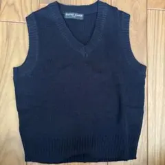 小学校受験　濃紺ベスト　110cm
