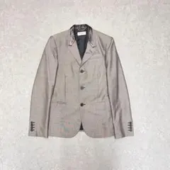SAINT LAURENT PARIS エディ期 12aw 襟レザー ジャケットのサムネイル