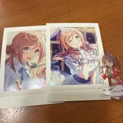 学園アイドルマスター 莉波 ぱしゃこれ クリアステッカー グッズセット