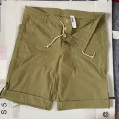 MHL. コットンショートパンツ カーキ Sサイズのサムネイル
