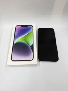 Apple iPhone 14 本体 ホワイト⭐︎箱シールケーブル付き⭐︎美品