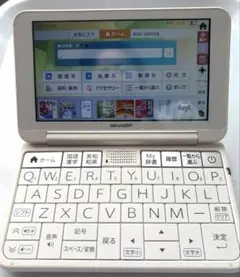 SHARP Brain PW-H7800 電子辞書 タッチ対応 タブレット型 白 - メルカリ