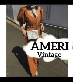 AMERI　アメリ　MEDI BACK TIE RIBBON ROMPERSのサムネイル