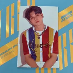 ATEEZ ウヨン　直筆サインチェキ　ポラロイド ATEEZ ウヨン MAKESTAR ポラロイド - メルカリ