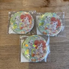 ひみつのアイプリ DMMスクラッチ第二弾 アイリ&リンリン 缶バッジ 3個セット