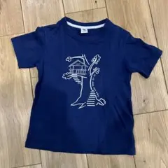 プチバトー　ネイビー Tシャツ 8才/128cm