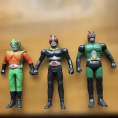 鉄人28号 ソフビ人形 仮面ライダー ミニフィギュア セット - メルカリ