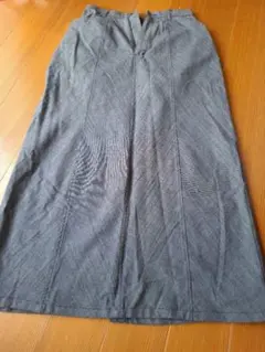 グレー フレアスカート ウエスト62-66cm