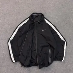 ひ*離様 90s NIKE ナイロンジャケット　銀タグ　ドローコード付き　old