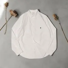 美品★25SS★ジムフレックス★長袖 オックスフォードシャツ★ホワイト★12★Mのサムネイル