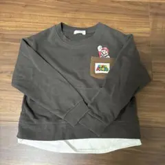 スーパーマリオ 長袖カットソー 120