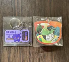 ポケモン　PRONTOオリジナルアクリルキーホルダー　ゲンガー&ヤバソチャ