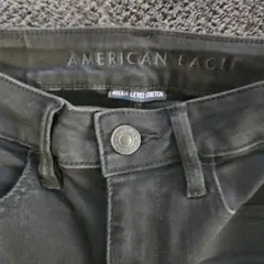 アメリカンイーグル　AMERCIANEAGLE スキニーデニム　ブラック