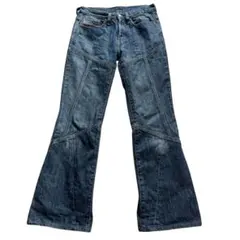 Diesel 00s archive y2k フレアデニム ベルボトム パンツ