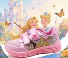 Disney プリンセス スニーカー ピンク 19.5センチ 新品