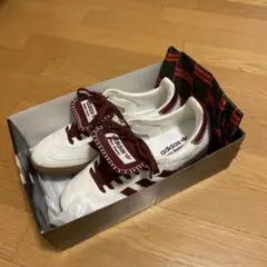 Wales Bonner × adidas Samba brown