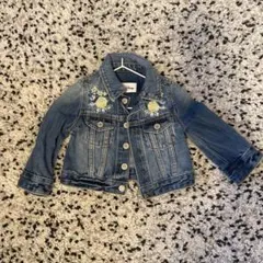 【新品未使用/限定品/GAP】デニムジャケット 12-18ヶ月 ベル