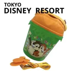 【美品】チップとデール ポップコーンバケット 2008年 小物入れやインテリアに