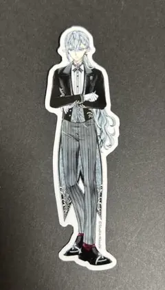 悪魔執事と黒い猫 あくねこ シロ　ステッカー