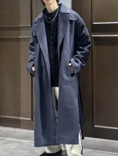 RAGEBLUE ウーリーテック　トレンチコート　L