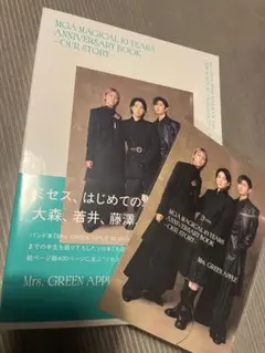 ミセス MrsGREENAPPLE 本 10周年 通常版 ポストカード 単行本