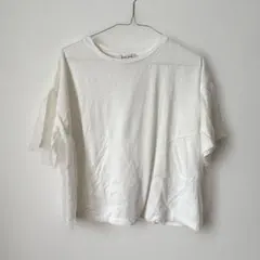 グローバルワーク チュールTシャツ フリル レース