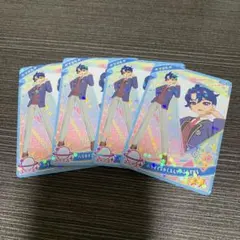 ひみつのアイプリ リング5だん すばる 星2 パラダイスがくえんせいふく 4枚