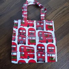 ハロッズHarrods ロンドンバス トートバッグ　未使用