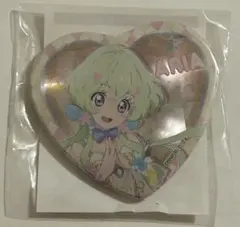 アイカツスターズ　グリッターガラポン　缶バッジ　双葉アリア
