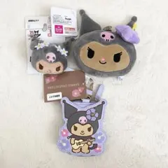 しまむら　クロミ　ミラー　キーケース　クリップ　サンリオ　日焼け　クロミ日焼け