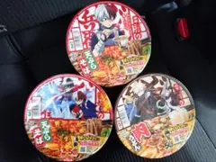 日清のどん兵衛 僕のヒーローアカデミア コラボ蓋 3種セット ヒロアカ