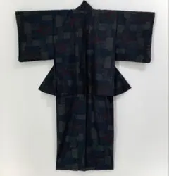 裄68 正絹　大島紬　横双　袷　仕付け糸付き 2025年最新】横双大島の人気アイテム - メルカリ