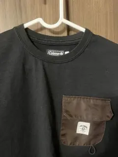 Coleman コールマン ポケット付きTシャツ ブラック キッズ 140のサムネイル