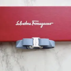 FERRAGAMO VARAフェラガモ カチューシャ ミントグリーン 太幅 - メルカリ