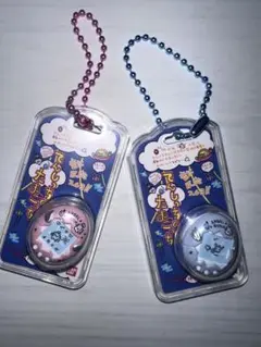 キャラクターキーホルダー ピンク ブルー