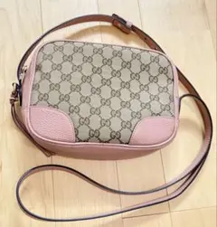美品】GUCCI GGキャンパスウエスト ボディバッグ 珍しいピンク - メルカリ