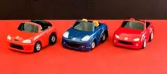 オープンカー 3台セット カプチーノ MR-S ロードスター『プルバック式』