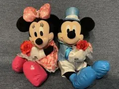 ミッキー ミニー ぬいぐるみ ウェディングセット