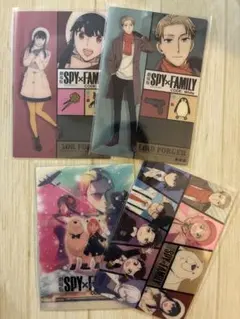 劇場版SPY×FAMILY メタリックポストカード4種セット 新品未使用