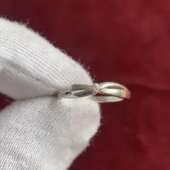 【26】4℃シルバーリング　8号　ヴィンテージ　silver925