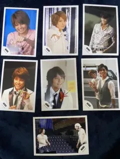 手越祐也　公式写真　錦戸亮2ショット　★7枚セット★