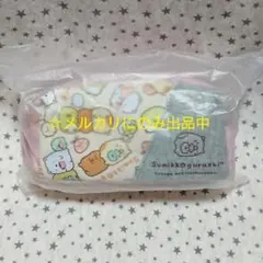【未開封】 ダブルジッパーポーチ 2014年 すみっコぐらし ねこ ぺんぎん？