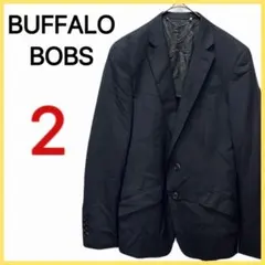 【BUFFALO BOBS】 ウール混 テーラードジャケット ラペルチェーン