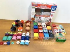 アンパンマンとおともだちブロックセット・磁石で変身ぱちっとなアンパンマン