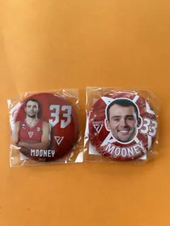 千葉ジェッツ　ジョン・ムーニー　缶バッジ