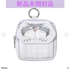 スリーピー ディズニー　ルシファー チャーム付きエコバッグ・PU パープル