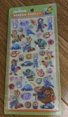 ズートピア ボンボンドロップシール