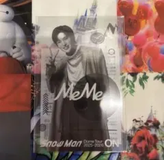 Snow Man 目黒蓮 Dome Tour Onクリアステッカー